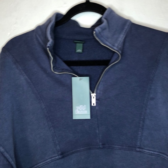 Wild Fable Quarter Zip Quilted Sleeve 